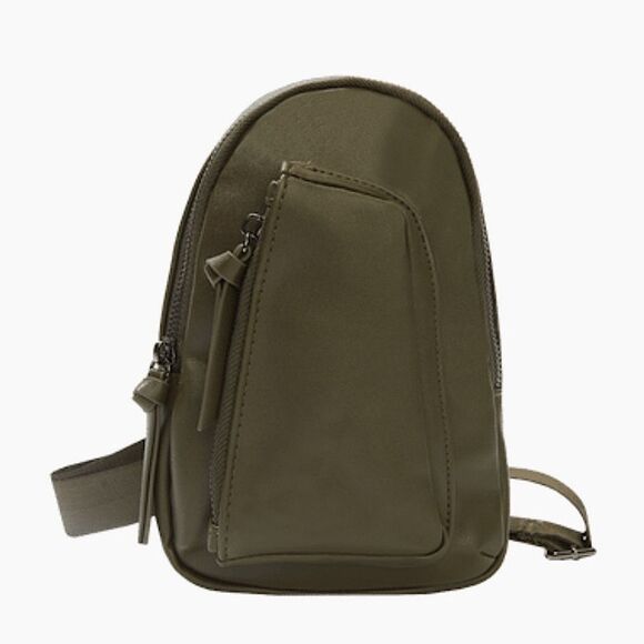 Summer & Rose Sequoia Crossbody Sling Bag in Olive Green - Picture 2 of 8